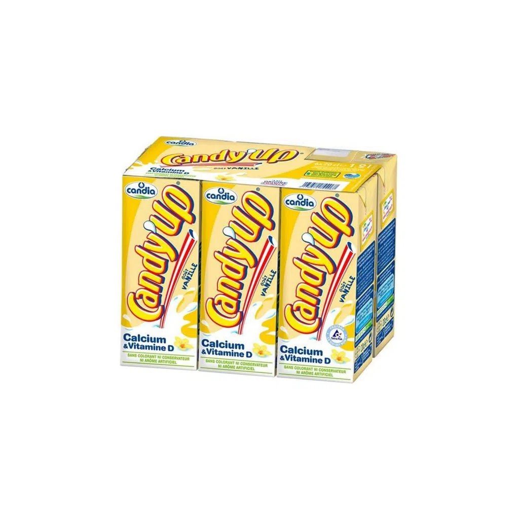 Candia Candy?up Vanille 20cl (pack de 6)