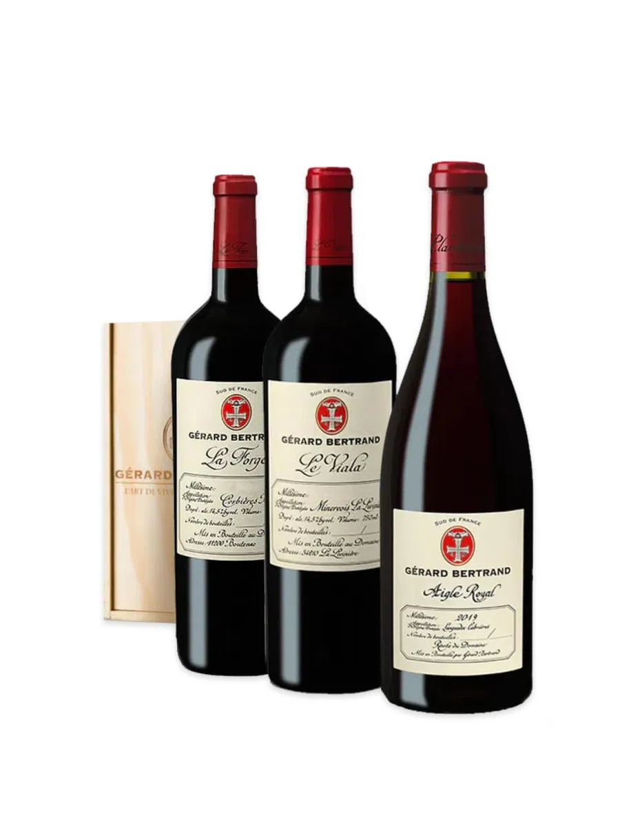 Gérard Bertrand Coffret Découverte des vins rouges Parcellaires