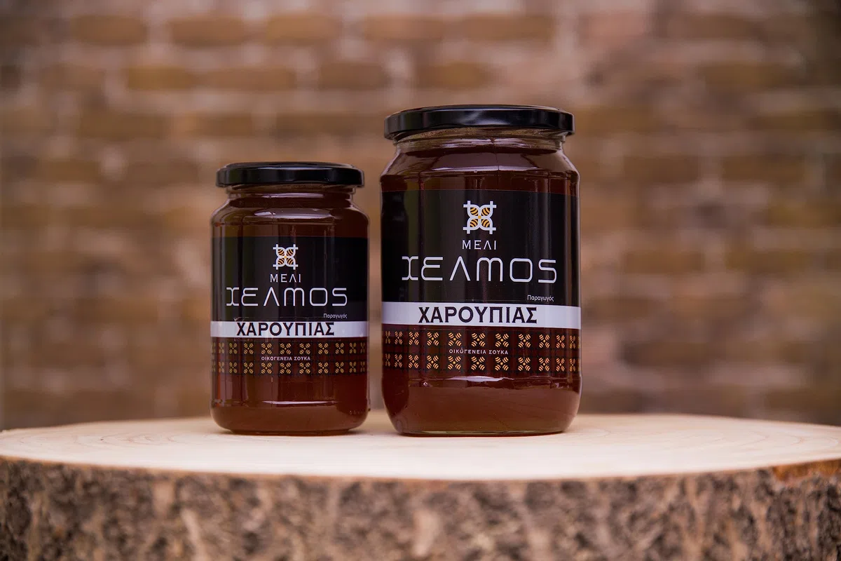 Helmos Miel de Caroube Grec 480g