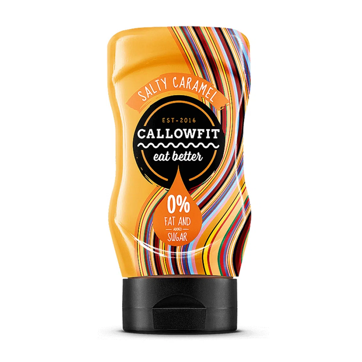 Sauce sans calories Salty Caramel, format 300 ml.