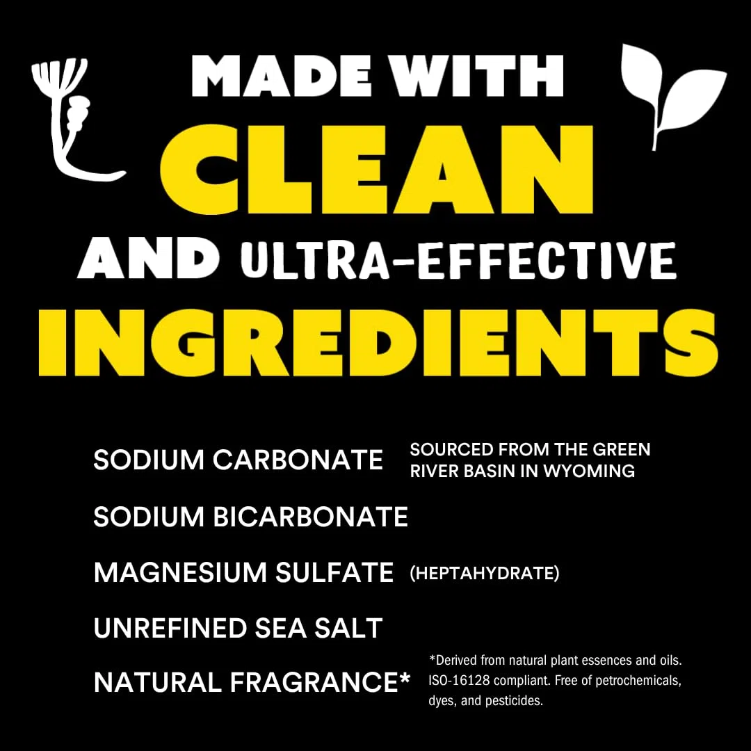 Molly's Suds Original Lessive en poudre – Poudre de lavage naturelle, détergent dérivé de terre – Détergent de lavage non liquide et biologique, Détergent à lessive pour peaux sensibles – 240 brassées