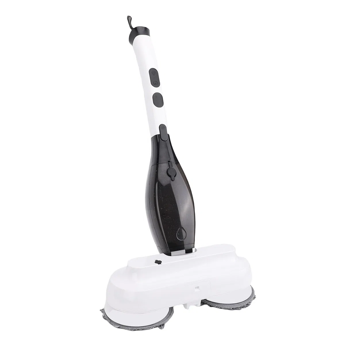 Vadrouille à Récurer électrique 2 en 1, Matériau ABS, Nettoyeur de Sol Portatif Automatique avec Réservoir d'eau de 800 ML pour Le Nettoyage du Bois Dur