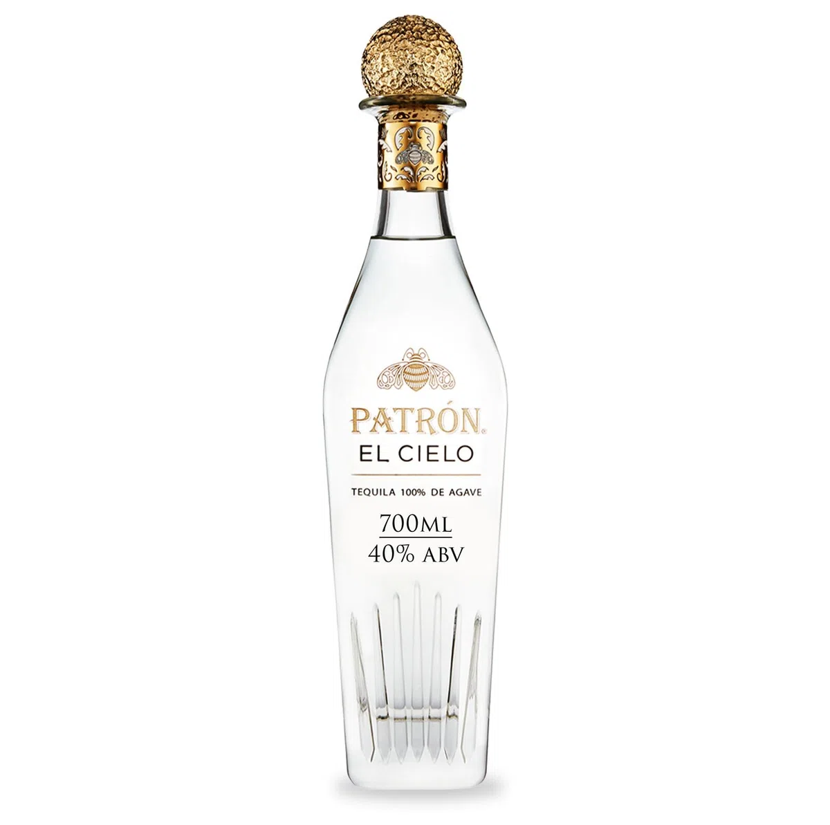 PATRÓN EL CIELO Tequila Premium Silver, 40 % Vol, 70 cl / 700 ml, Alcool Élaboré à 100 % à Partir d'Agave Bleu Weber et Fabriquée Artisanalement au Mexique