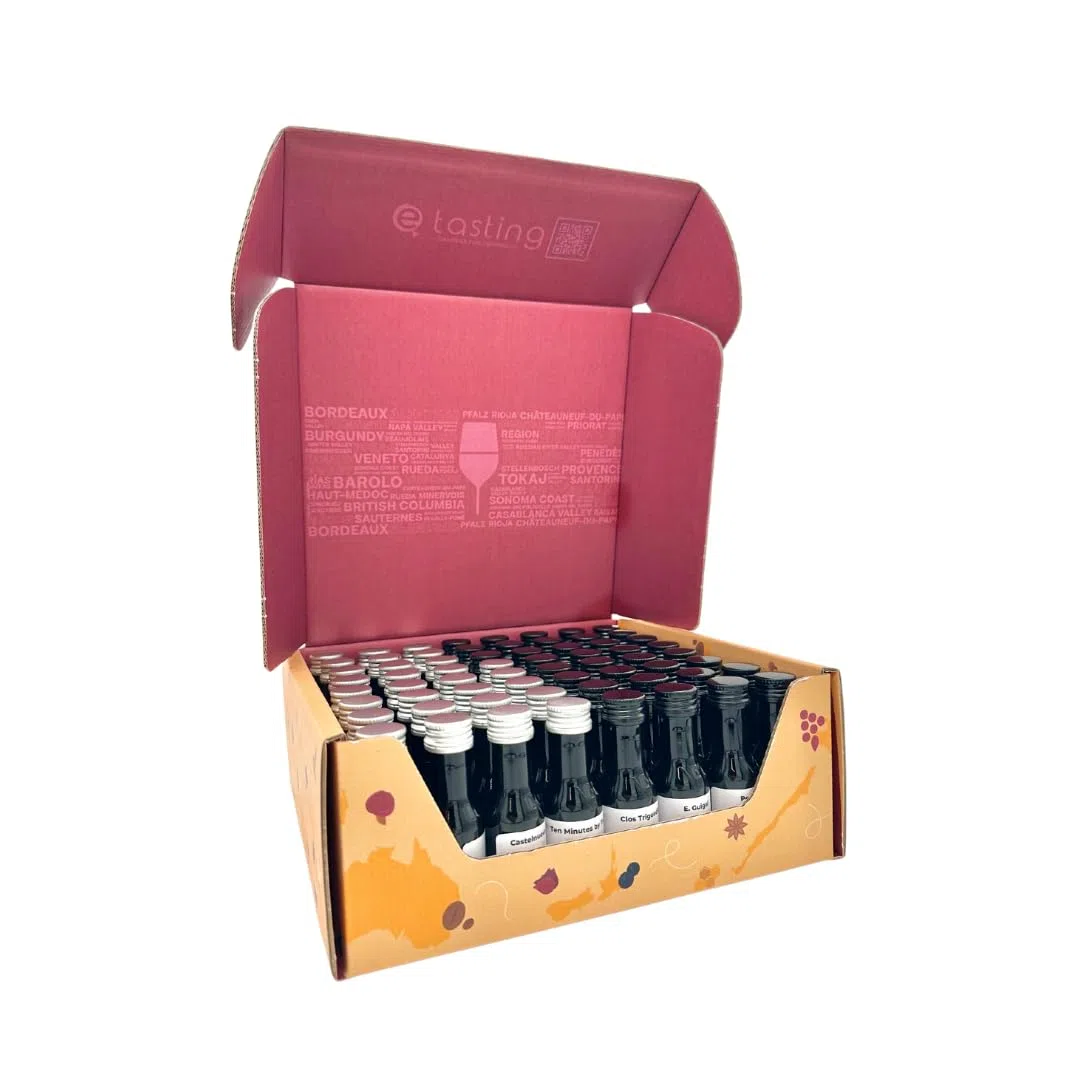 Coffret dégustation Vin WSET Niveau 3 - Rouge/Blanc/Rosé - 64x20ml