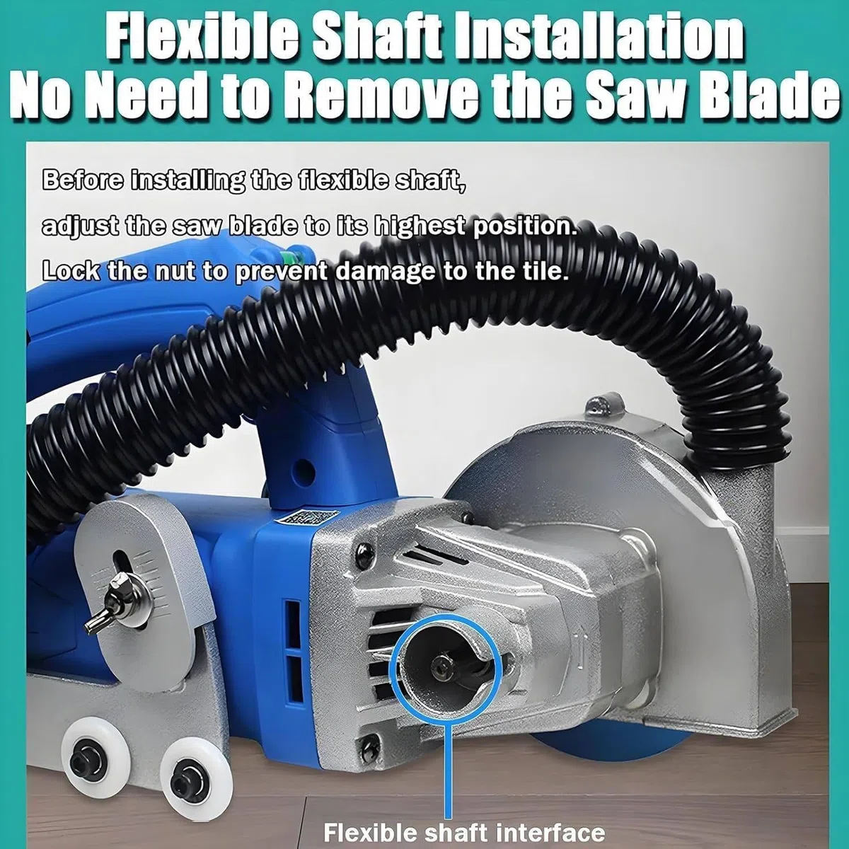Nettoyeur de Joints de carrelage 9 000 TR/Min, Outil de rainurage pour Les Interstices et Les Fissures, avec Rebond Automatique, Machine électrique pour Le Nettoyage des sols et des Murs