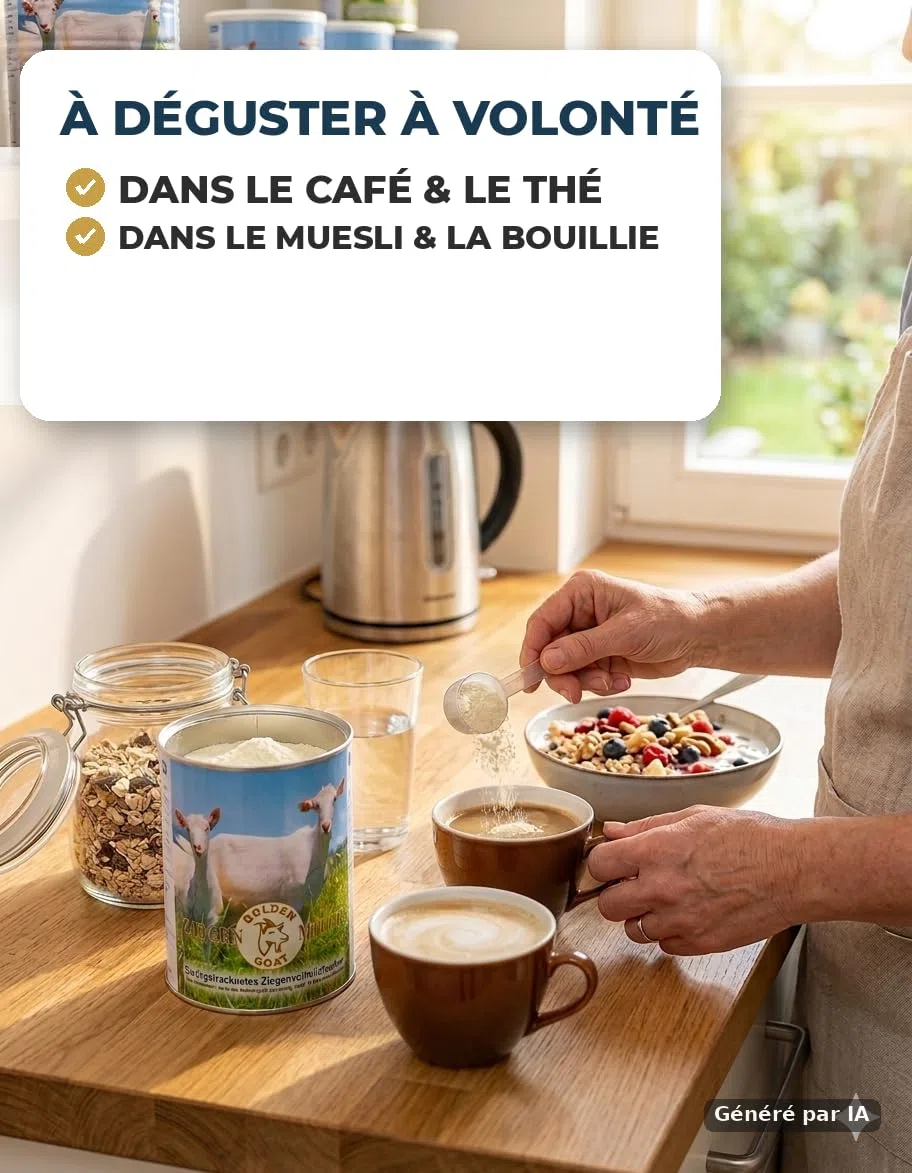 Golden Goat Lait de Chèvre en Poudre 12x 400g – Nouvelle-Zélande