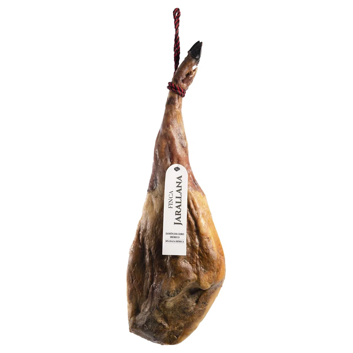 Finca Jarallana | Jambon Ibérique Cebo 50% | Pièce de 9 kg avec Séchage Naturel | Porcs de rRace Ibérique Élevés en Régime Extensif