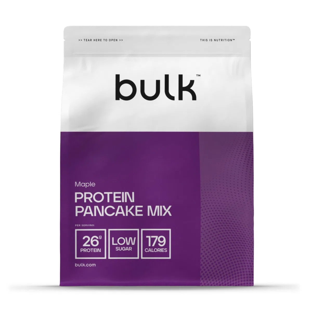 Bulk Préparation pour crêpes protéinées, Sirop d'érable, 500 g, 10 Portions