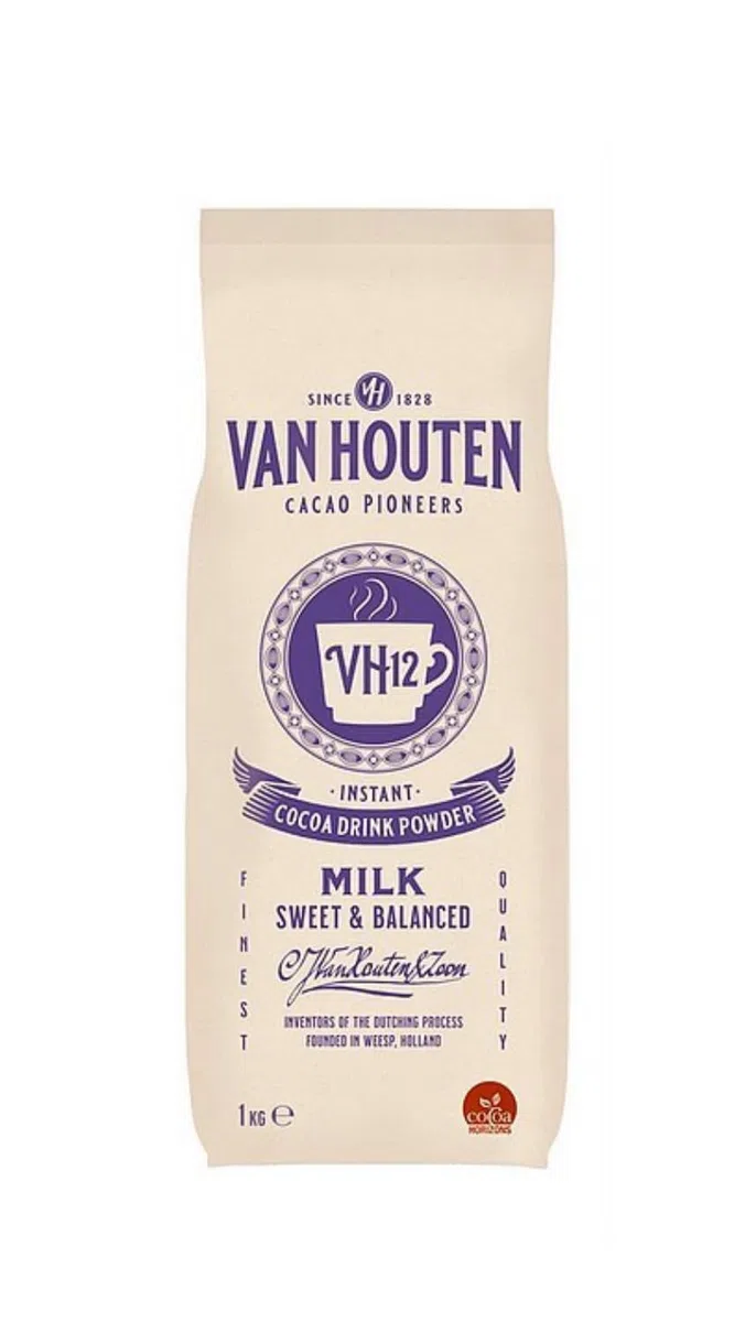 Cacao en Poudre Van Houten VH12 1kg/Sac - Offres de 1, 2, 3 et 4 Sacs (1kg)