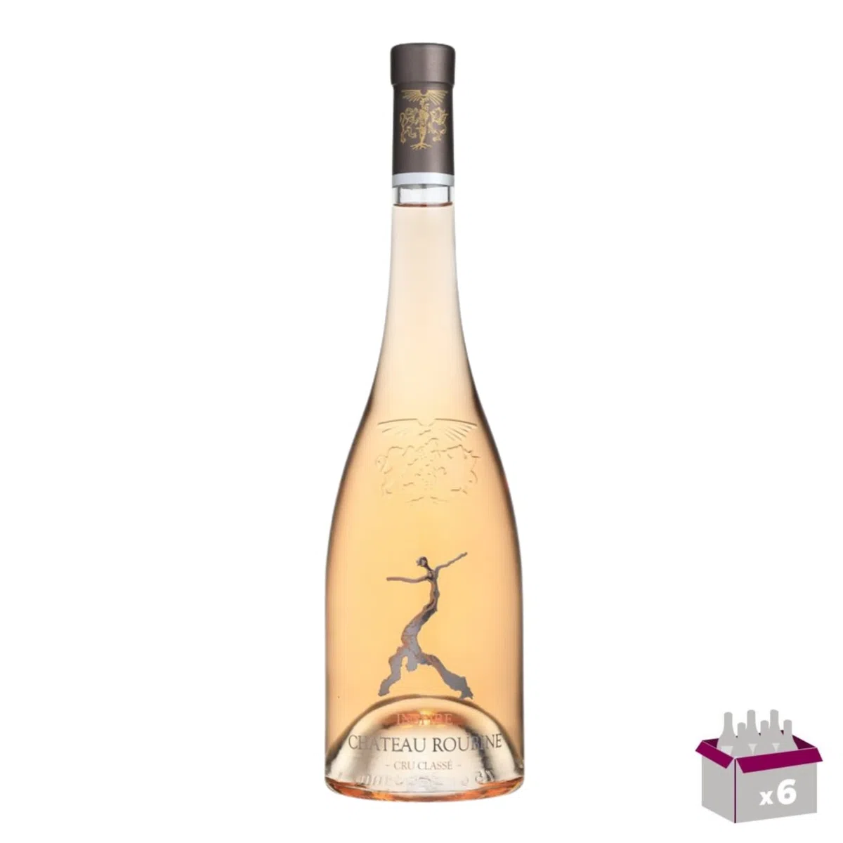 6 Château Roubine Cuvée Inspire Rosé 2021 BIO - AOP Côtes de Provence Cru classé – 6x75cL