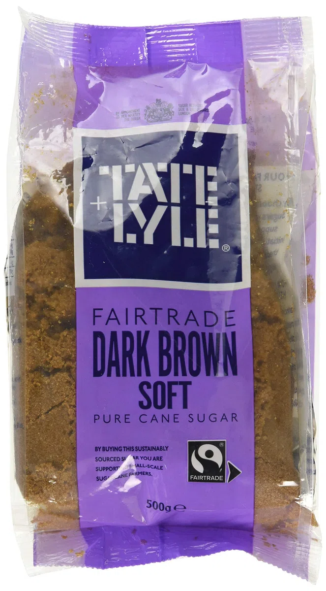 Tate & Lyle Sugars Sucre de Canne Sucre Doux Brun Foncé 500 g