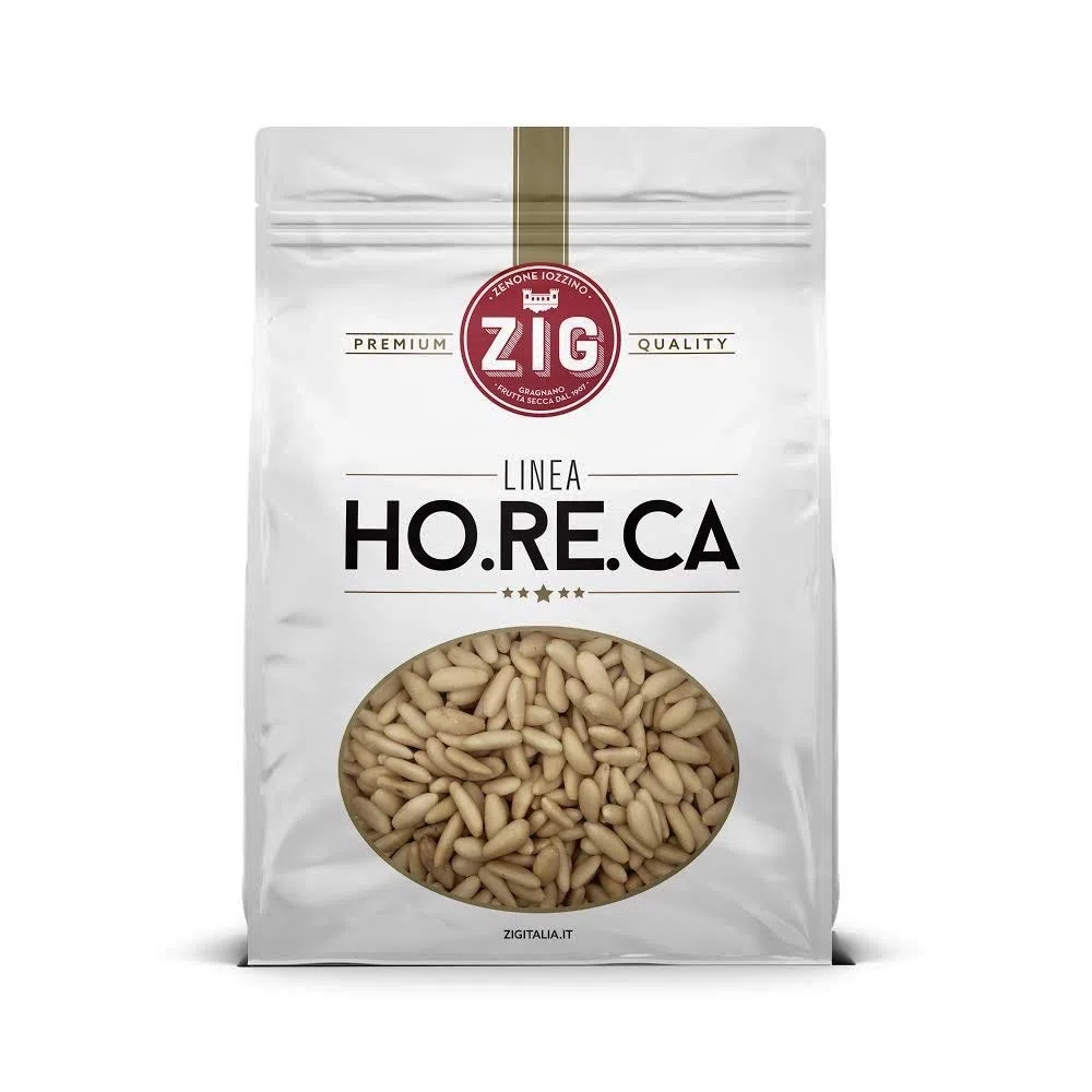 ZIG - HORECA - Premier choix de pignons de pin décortiqués méditerranéens 1 Kg