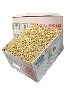 Noix de Cajou du Vietnam Moitiés - Grade WS Format Économique pour Pâtisserie - Carton de 22,68kg