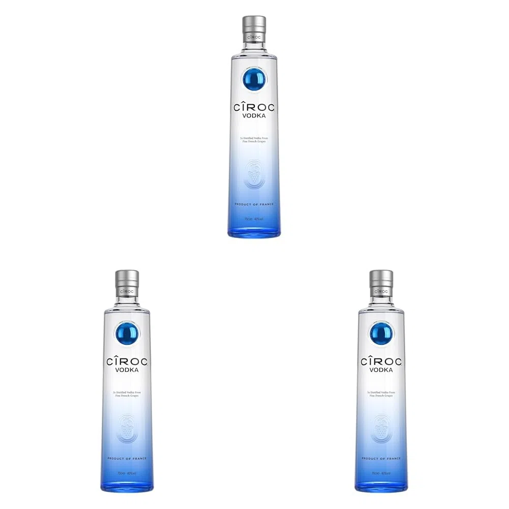 Cîroc ultra premium vodka 70cl (Lot de 3)