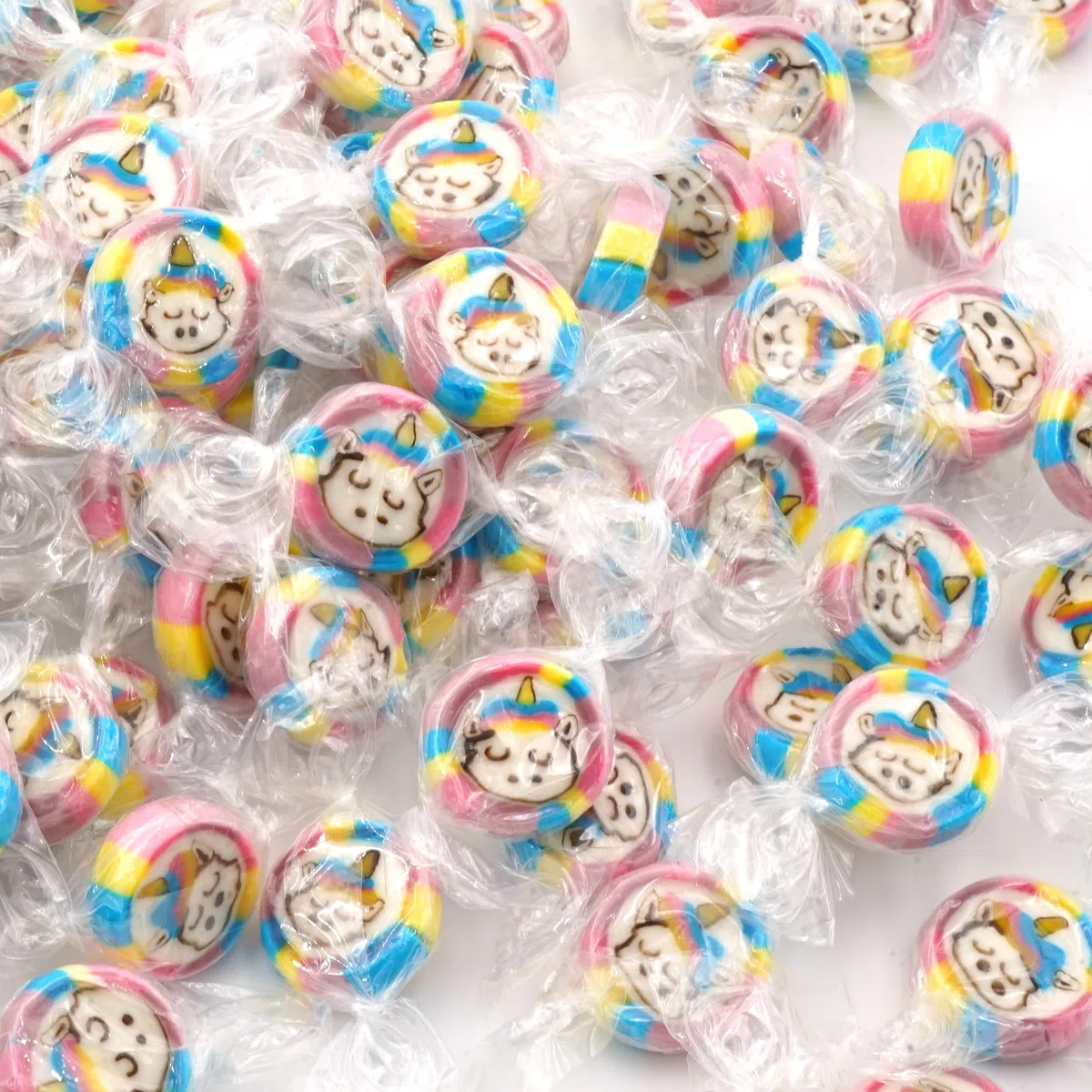 EinsSein Bonbons Licorne 500g | 140 Pièces Dragées Colorées | Bonbons Déco de Table pour Anniversaire Baptême Communion | Cadeaux d’Invités
