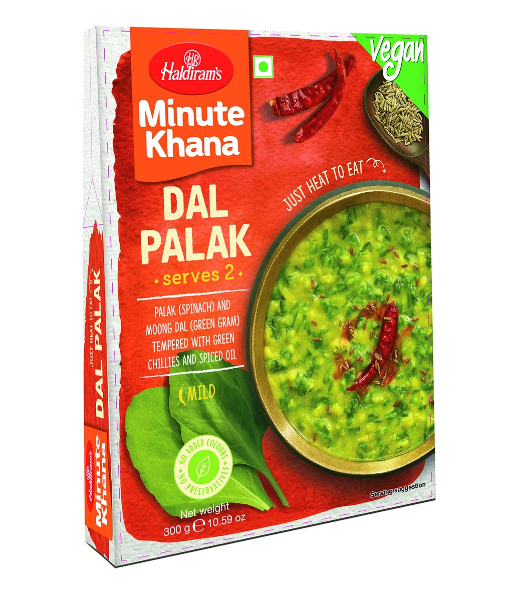 Plat indien cuisiné Dal palak 300g