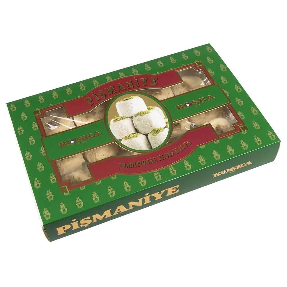 Pismaniye, Barbe à papa, Confiserie Turque aux Pistaches, 250g, KOSKA