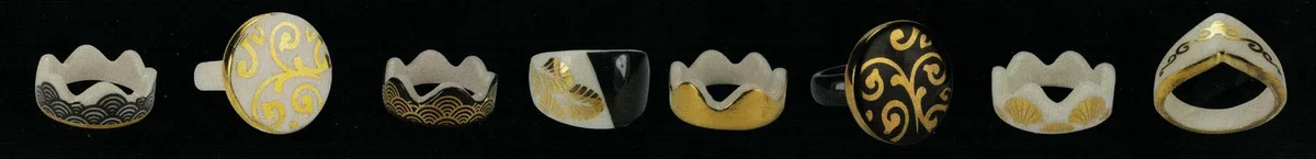 fèves thème Bagues royales - Fèves de Collection pour Galette de Rois Epiphanie - Fèves Multicolores